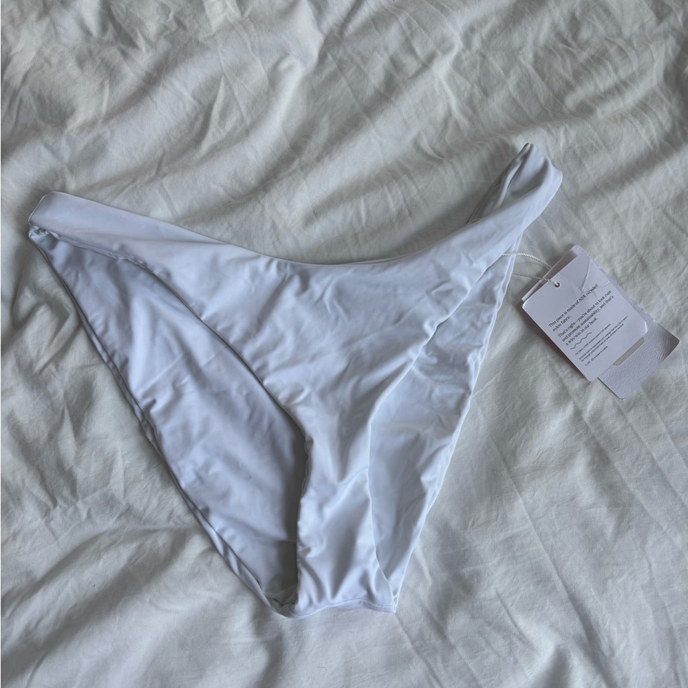 Dippin' Daisy's White Bikini Bottom